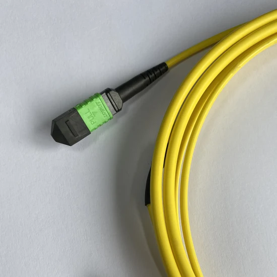 Série de soluções de data center de 4,5 mm de produtos MPO 8c/12c Fibra monomodo