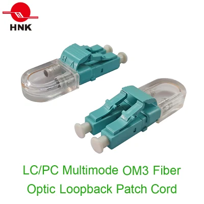Patch cord de loopback de fibra óptica Om3 multimodo LC/PC