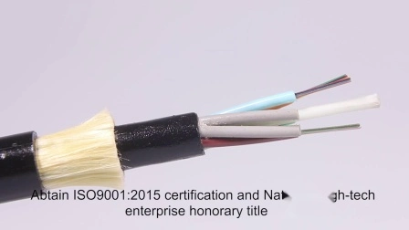 Interno/externo 1 2 4 Núcleo G657A1/A2 GJYXFCH FRP/Fio de aço Modo Único FTTH Drop Flat Cabo de Fibra Óptica/Óptica