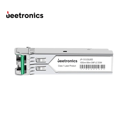 SFP 622Mbps 1550nm SMF 80km Duplex LC Transceptor Óptico