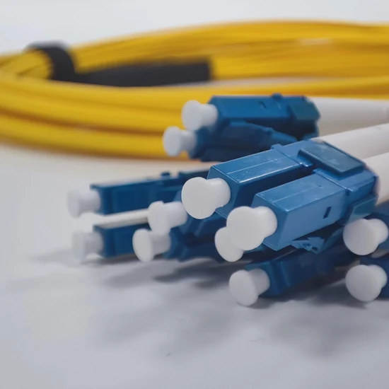 Conector de fibra monomodo MPO/MTP para 6LC cabo duplex de fibra óptica Patch Cord personalizado com 20% de desconto